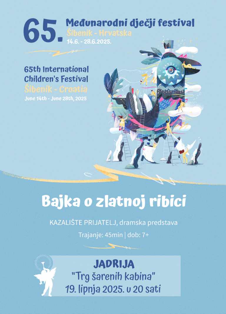 Bajka o zlatnoj ribici - poster